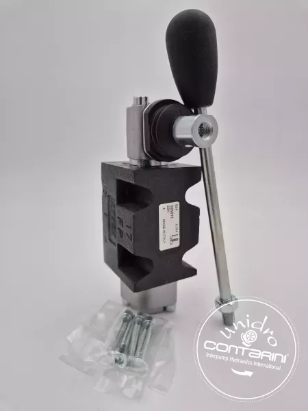 DISTRIBUTEUR NG6 4/3 CDE. MANUELLE -CD1- [ X/II - Centre en H ]