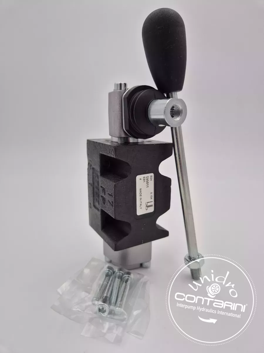 DISTRIBUTEUR NG6 4/3 CDE. MANUELLE -CD1- [ X/II - Centre en H ]