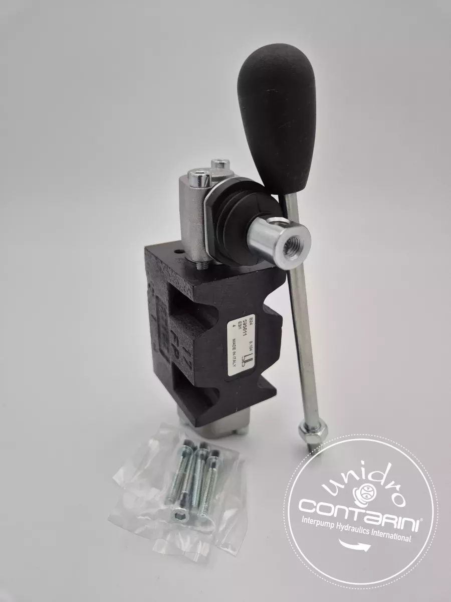 DISTRIBUTEUR NG6 4/3 CDE. MANUELLE -CD1- [ X/II - Centre en H ]