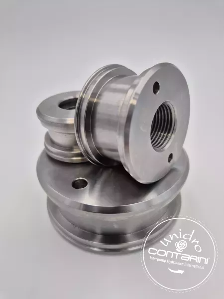 PISTON FILETE COURT Ø AL. 35mm. - TARAUDAGE  M12x 1.5