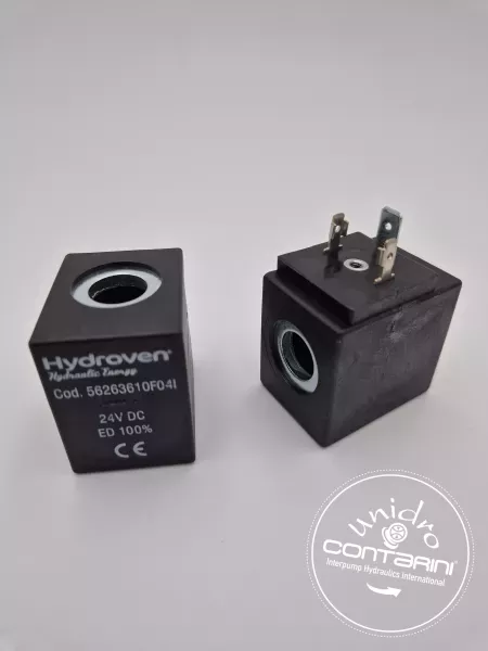 SOLENOIDE CARTOUCHE - E08N -24 VDC - Ø Noyau: 13mm - Lg: 41mm