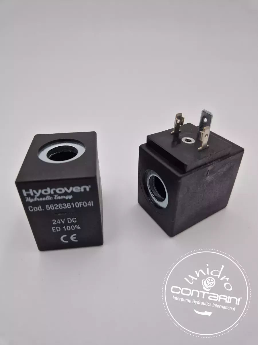 SOLENOIDE CARTOUCHE - E08N -24 VDC - Ø Noyau: 13mm - Lg: 41mm