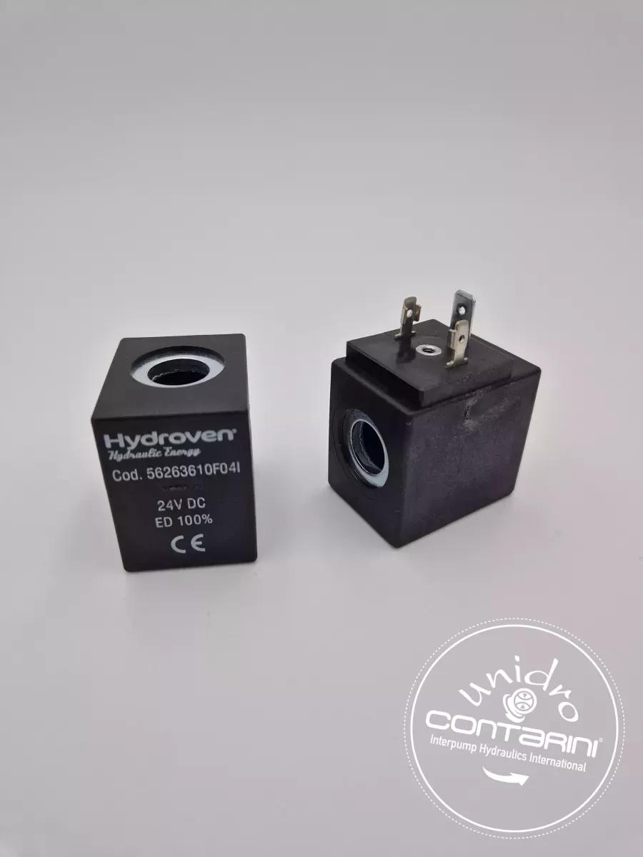 SOLENOIDE CARTOUCHE - E08N -24 VDC - Ø Noyau: 13mm - Lg: 41mm