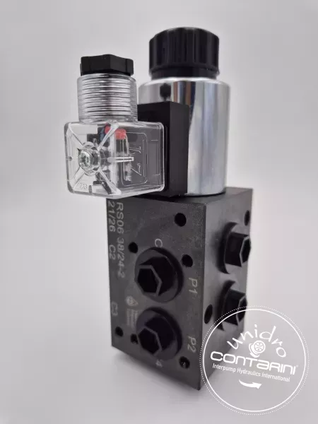 1RS06 (3/8" - 50 L/MIN) 6 VOIES / 2 POSITIONS
