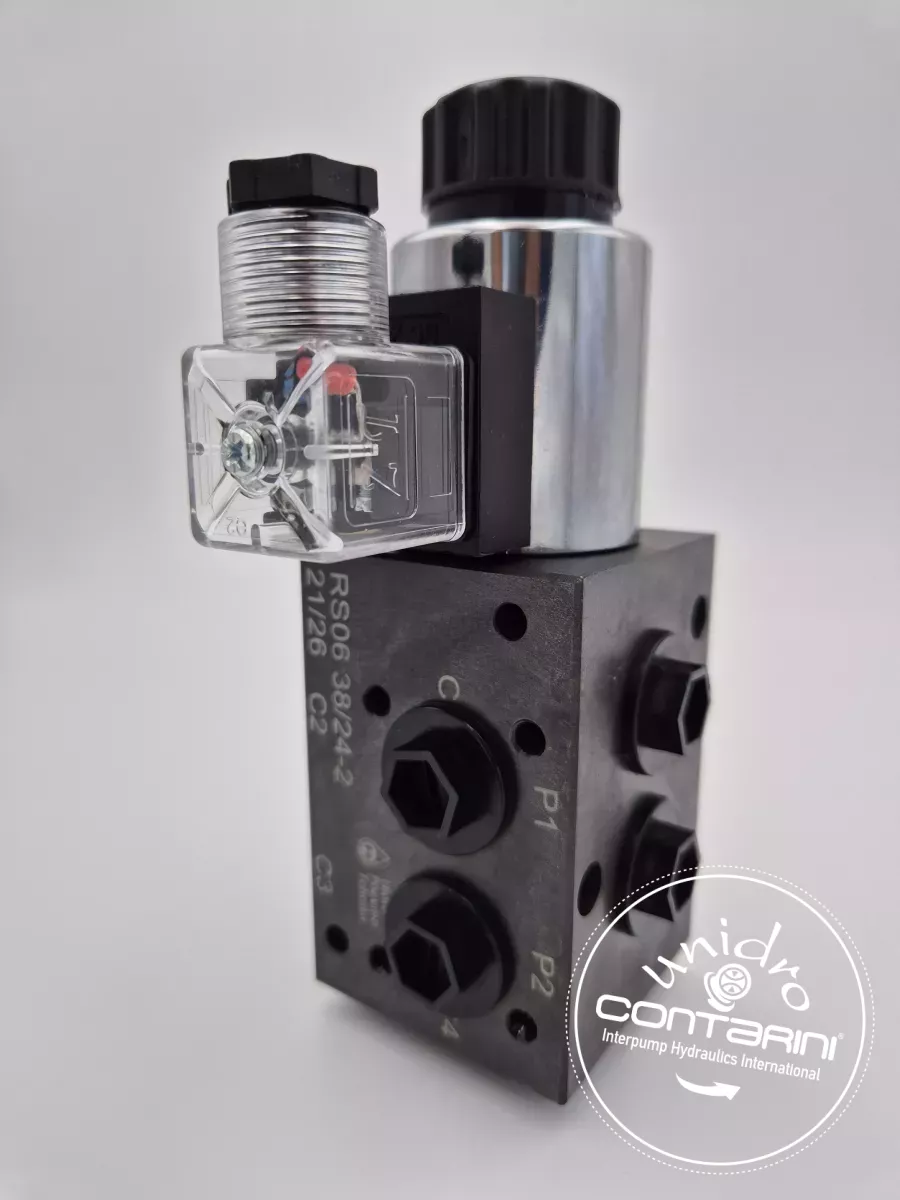 1RS06 (3/8" - 50 L/MIN) 6 VOIES / 2 POSITIONS