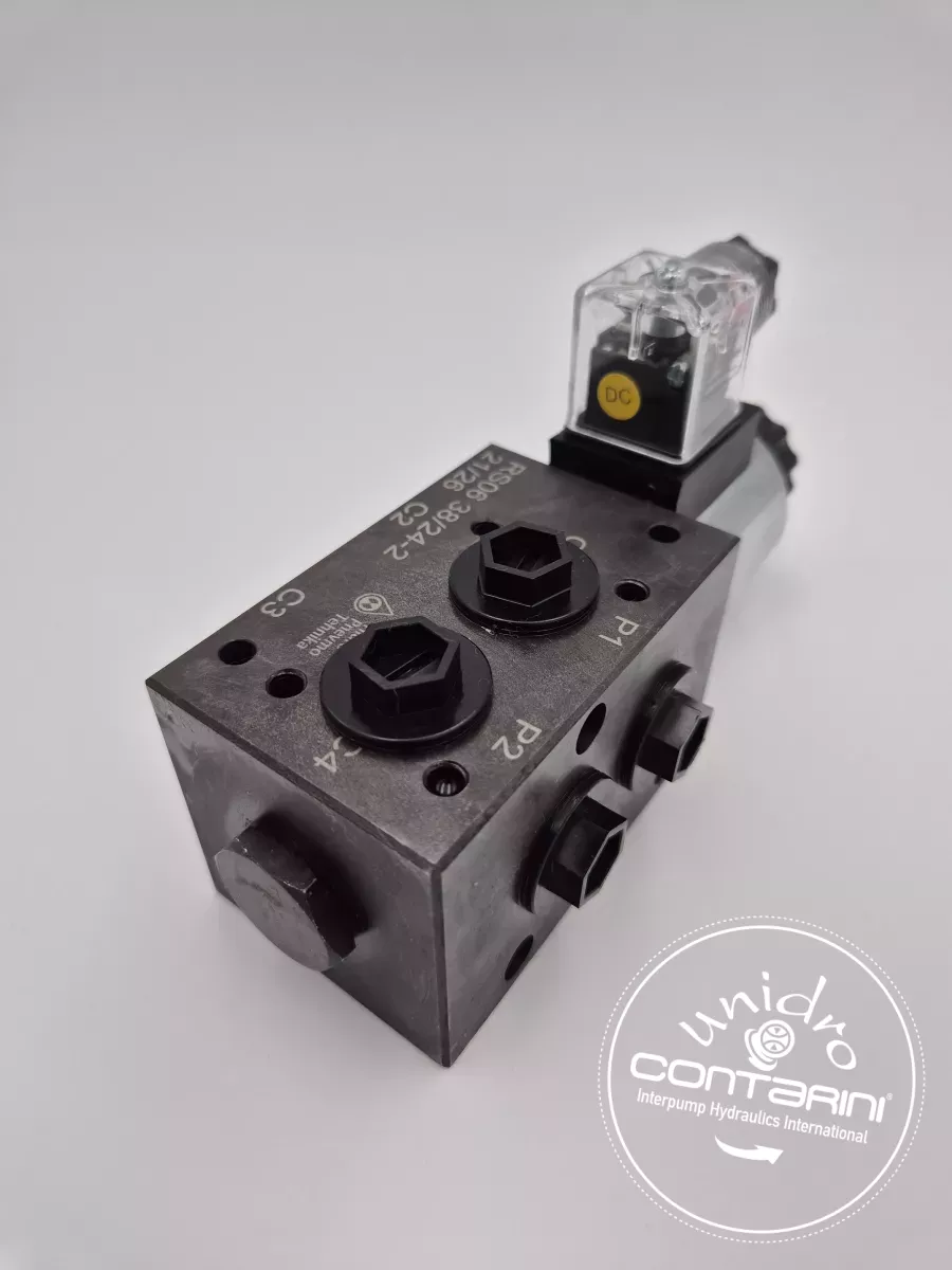 1RS06 (3/8" - 50 L/MIN) 6 VOIES / 2 POSITIONS