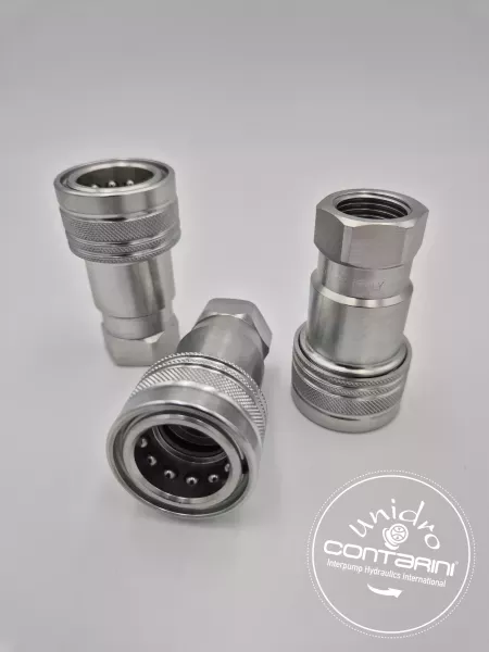 COUPLEUR RAPIDE A CLAPET FEMELLE ISO/ A DN 13 G. 1/2" IG NEW BATCH