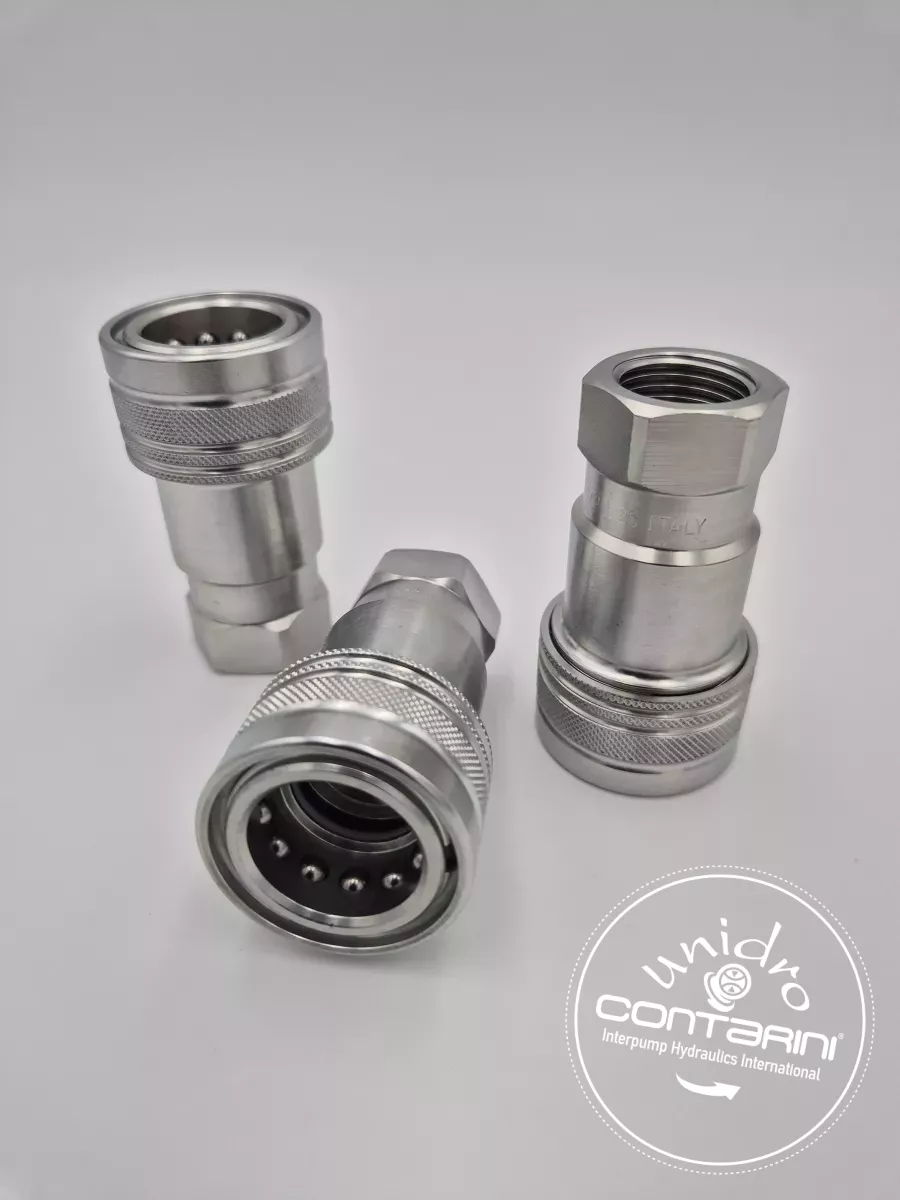 COUPLEUR RAPIDE A CLAPET FEMELLE ISO/ A DN 13 G. 1/2" IG NEW BATCH