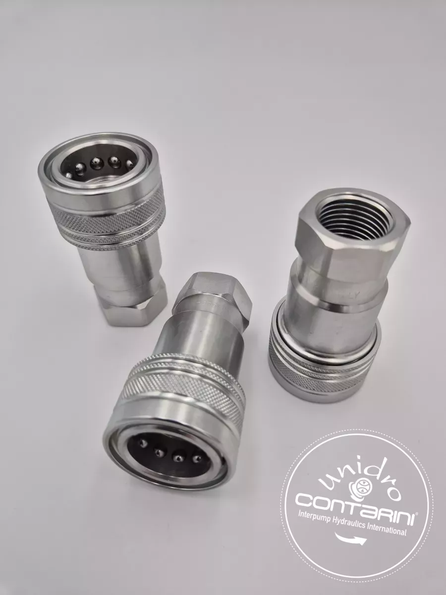 COUPLEUR RAPIDE A CLAPET FEMELLE ISO/ A DN 13 G. 1/2" IG NEW BATCH