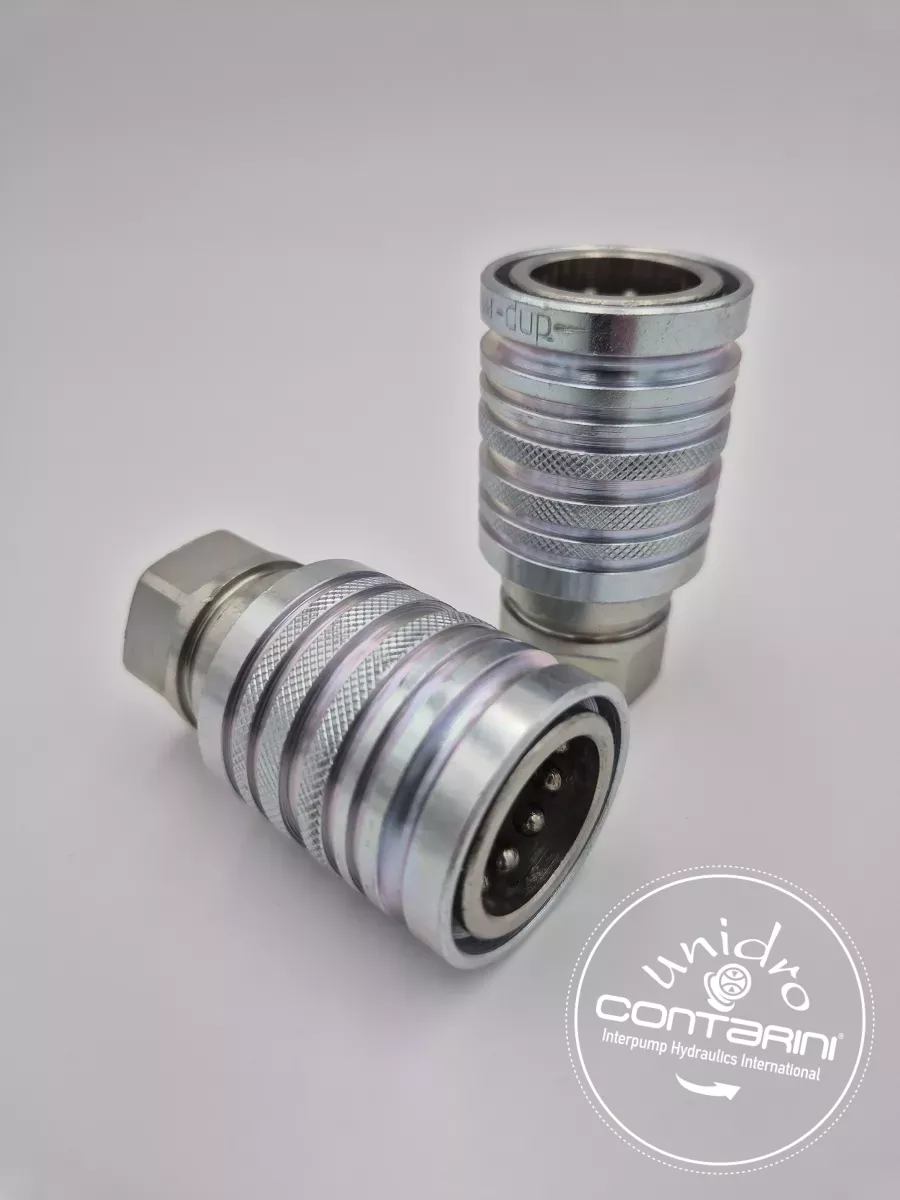 COUPLEUR FEMELLE PUSH PULL PPV - DN13 - G. 1/2" IG - 250 BARS