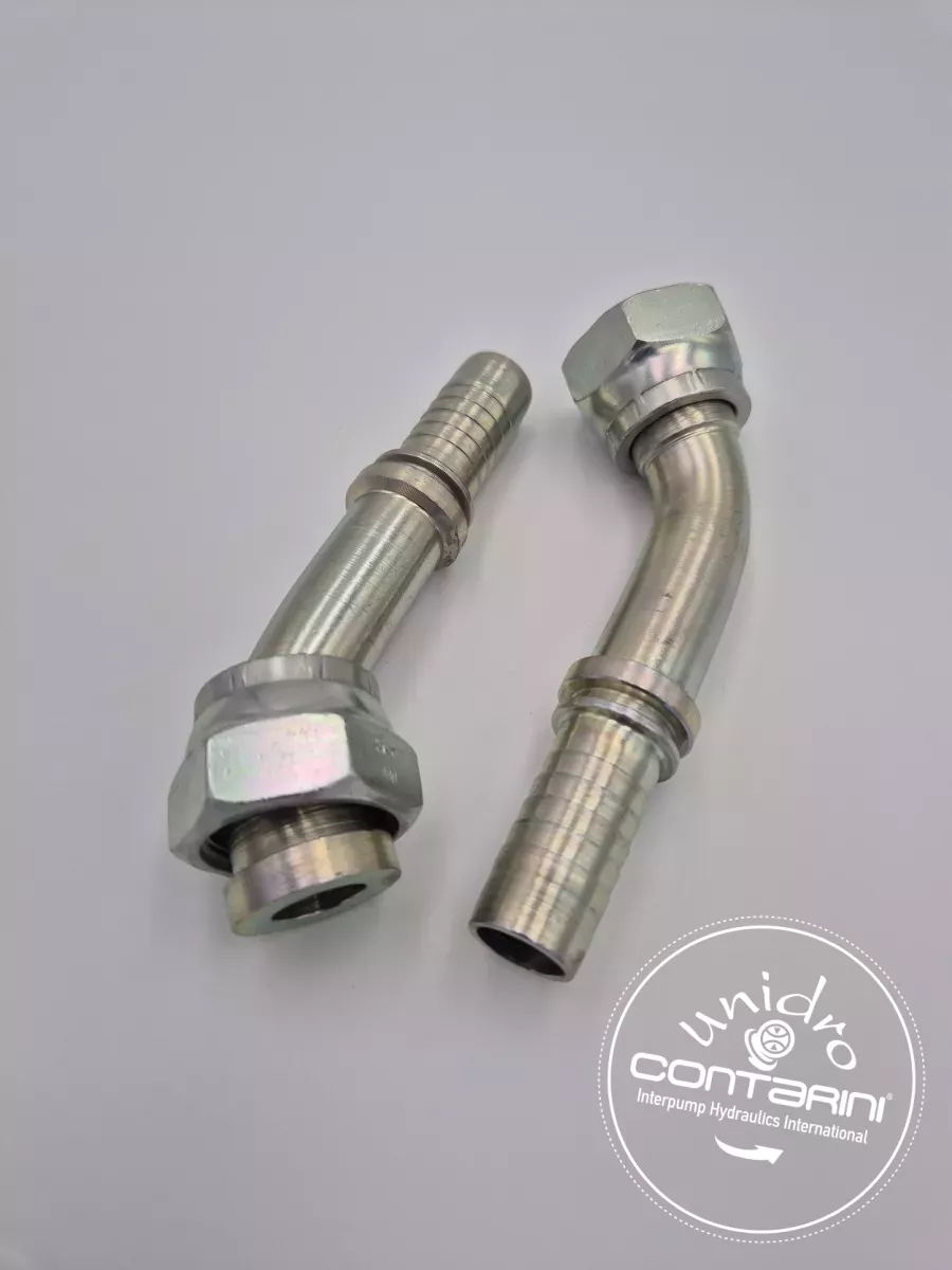 RS250 FEMELLE 45° ORFS ÉCROU ROULE