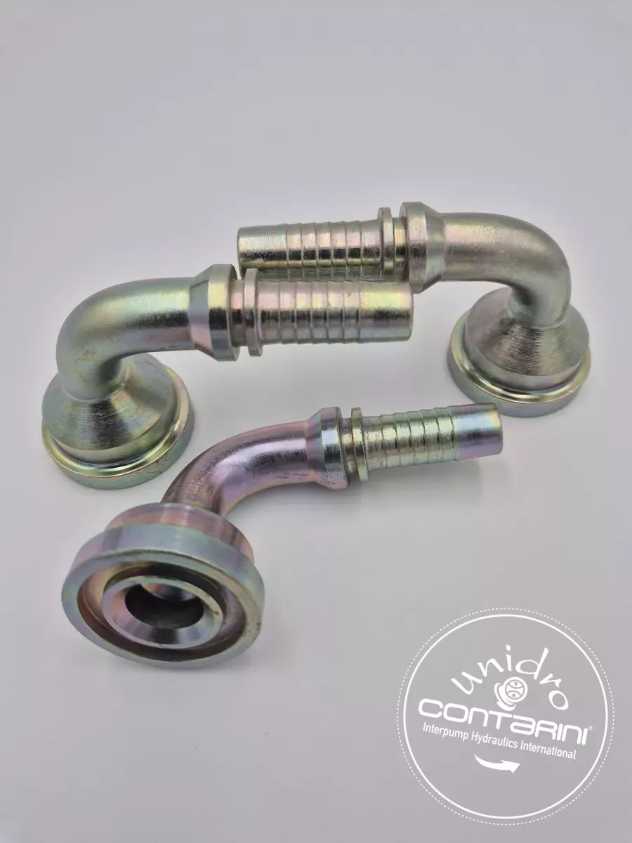 CS13BR30 90° EMBOUT A BRIDE 90° SAE 3000 PSI MONOBLOC