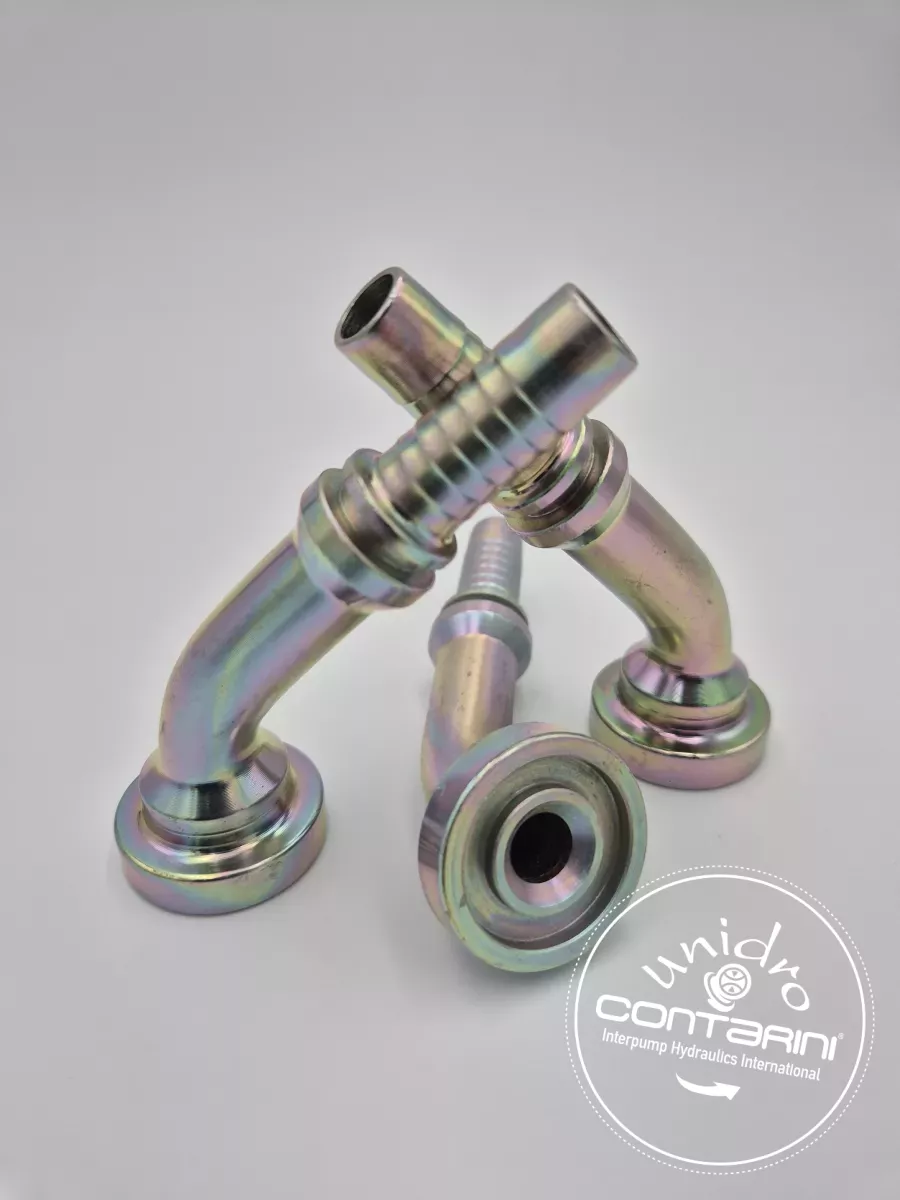 CS13BR632 45° EMBOUT A BRIDE 45° SAE 6000 PSI MONOBLOC