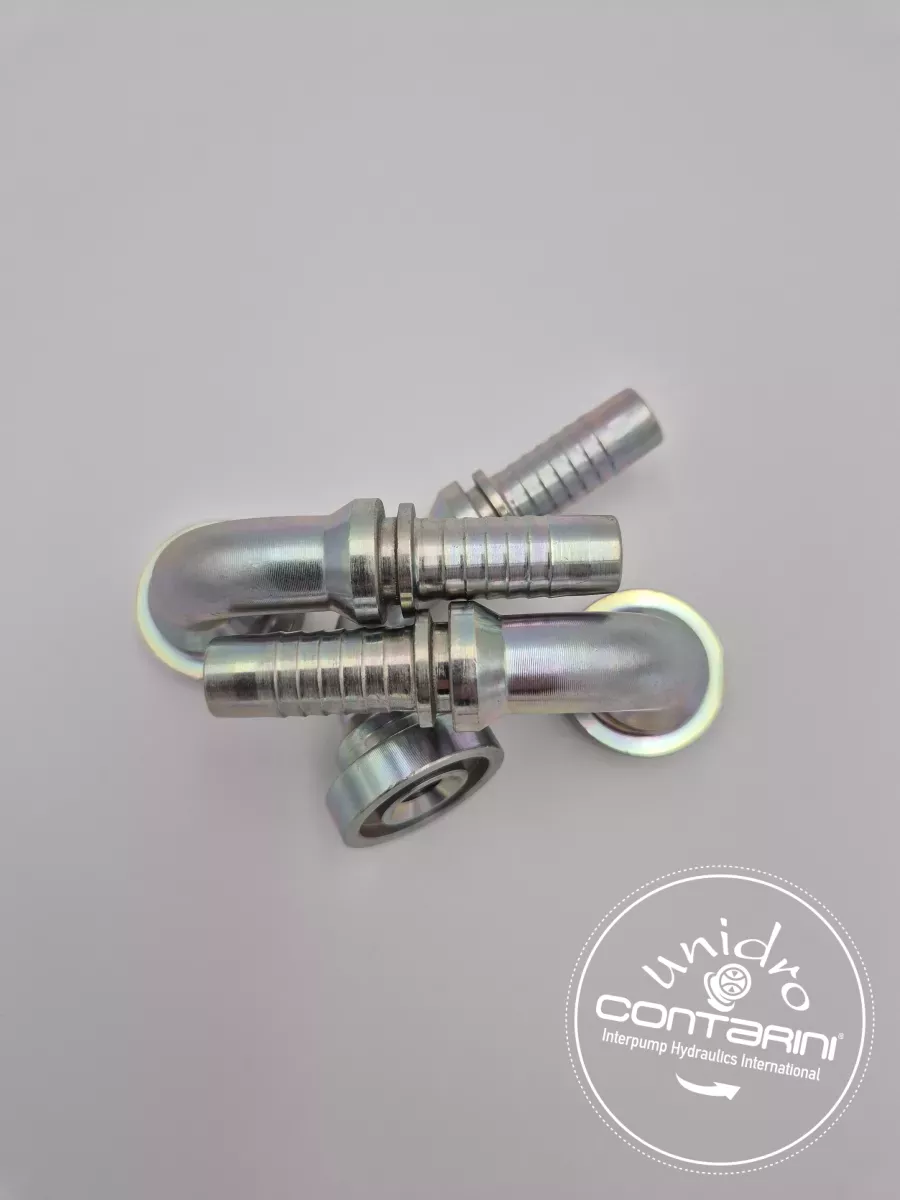 CS13BR632 90° EMBOUT A BRIDE 90° SAE 6000 PSI MONOBLOC