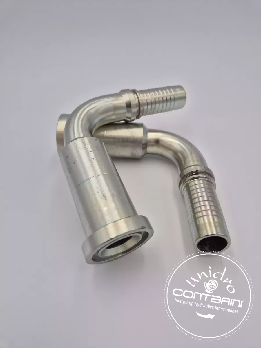 BRIDE A 90° SAE 6000 PSI MONOBLOC PROLONGEE CS19BR6L4190°