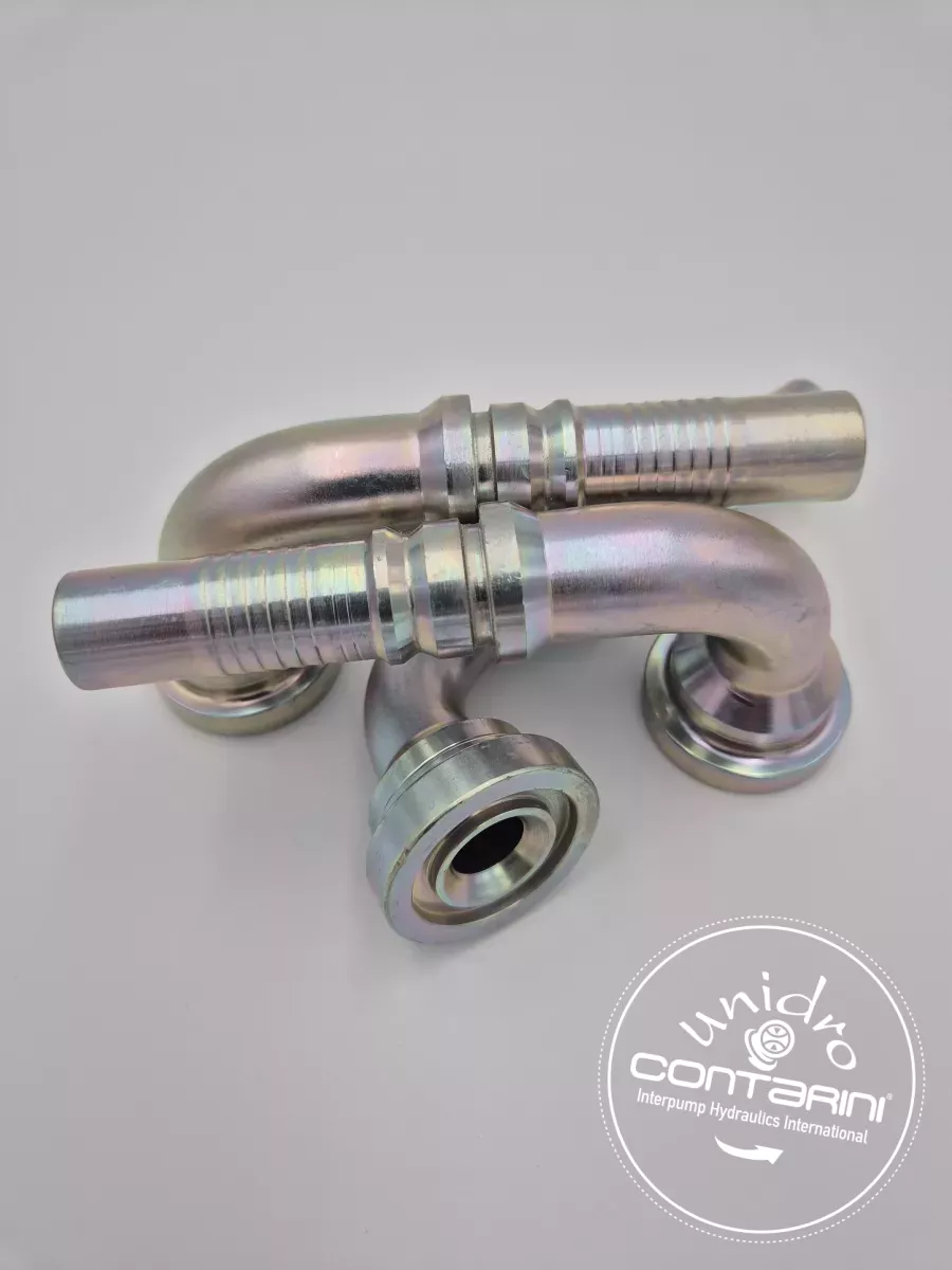 R1319BR641 90° EMBOUT A BRIDE 90° SAE 6000 PSI MONOBLOC I/LOCK