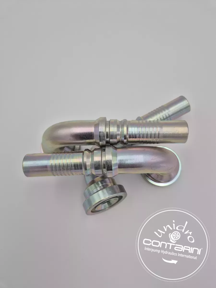 R1319BR641 90° EMBOUT A BRIDE 90° SAE 6000 PSI MONOBLOC I/LOCK