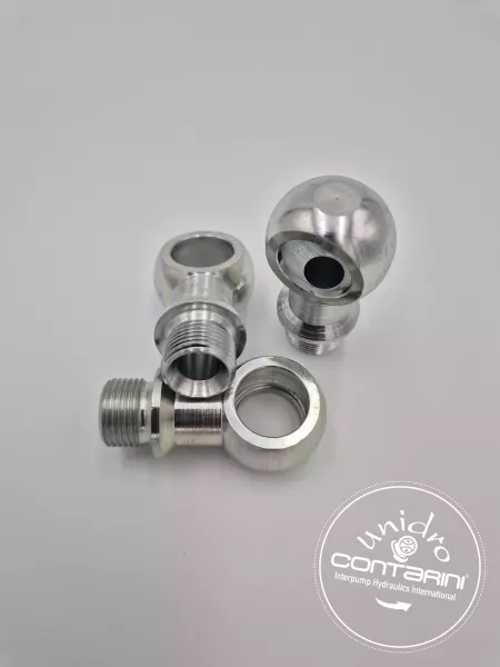 BANJO 1/4" BSP FILETE 1/4" BSP - VERSIONS LONGUE AVEC ARRET