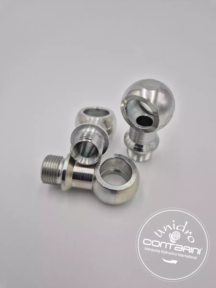 BANJO 1/4" BSP FILETE 1/4" BSP - VERSIONS LONGUE AVEC ARRET