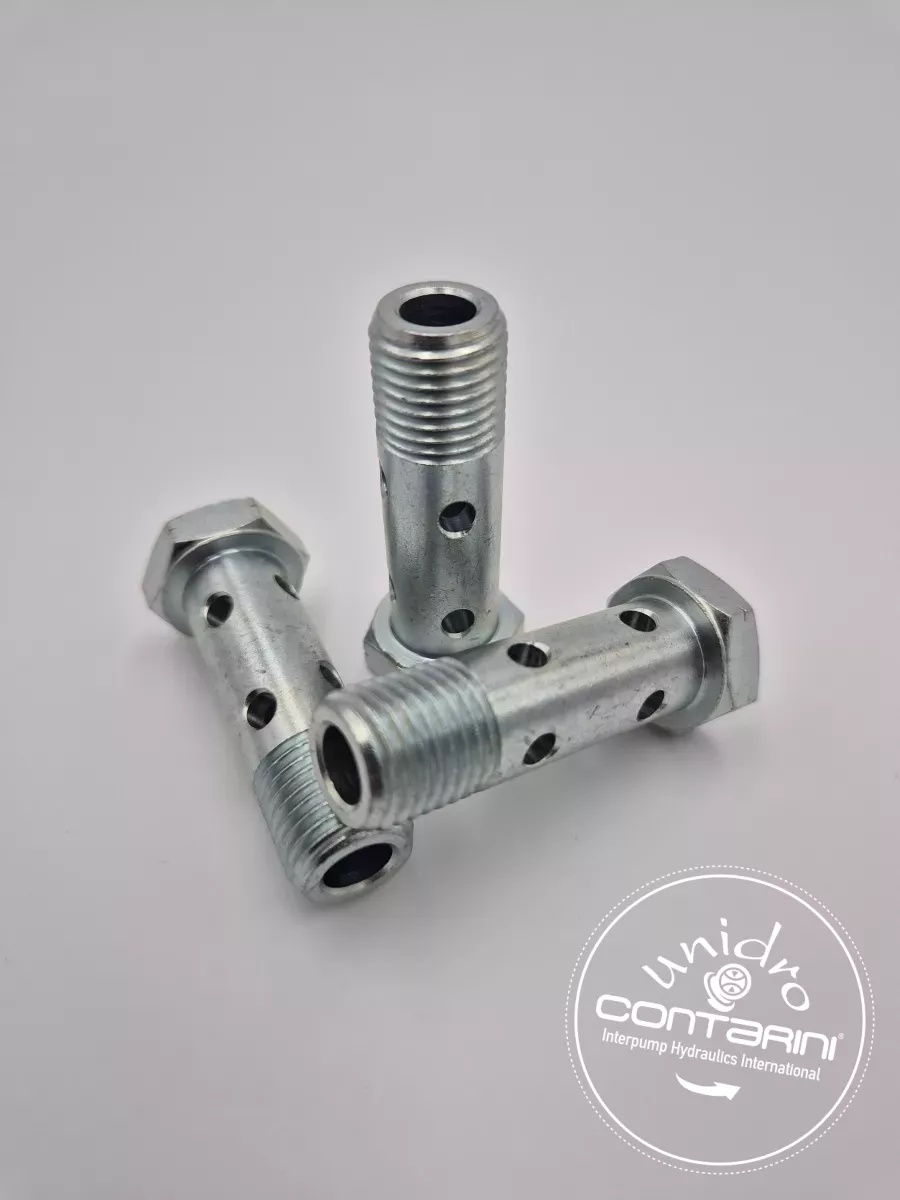 VIS PERCEE A 8 TROUS METRIQUE M 10X1 - LG.: 30mm.