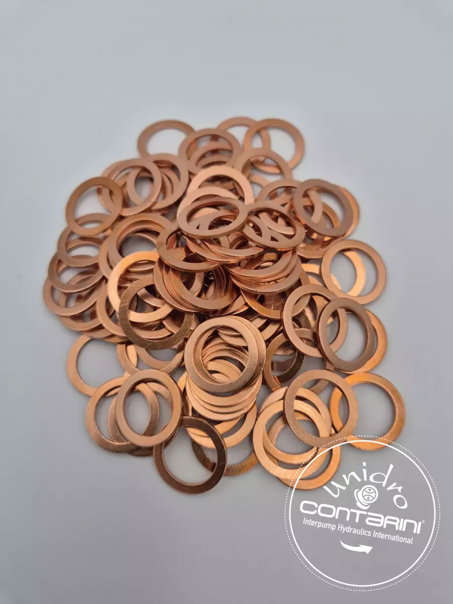 RONDELLE CUIVRE DIAM. 33 x 27 x 1.44 -  3/4"