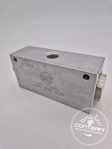 DIVISEUR DE DEBIT 50:50 ALU. -VDF38-C : 24-38 L./mn. 50 BARS-Pmax:210