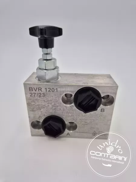 BVR01 ETRANGLEUR DE DEBIT FLASQUABLE MOTEURS MP/MR