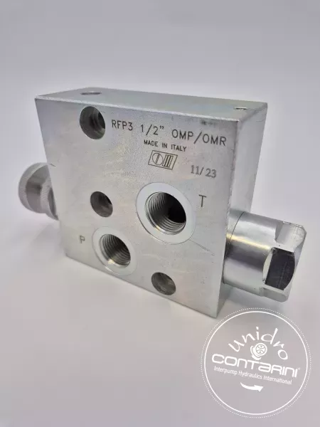 REGUL. DE DEBIT FLASQU. OMP/OMR RFP3-1/2" Qmax:50 L/mn./REG.30L R./RE