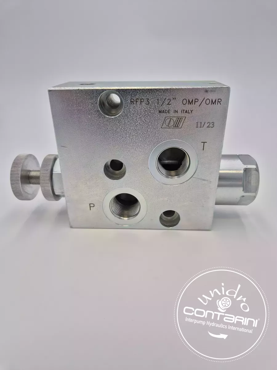 RFP 3 REGULATEUR DE DEBIT FLASQUABLE MOTEURS MP/MR