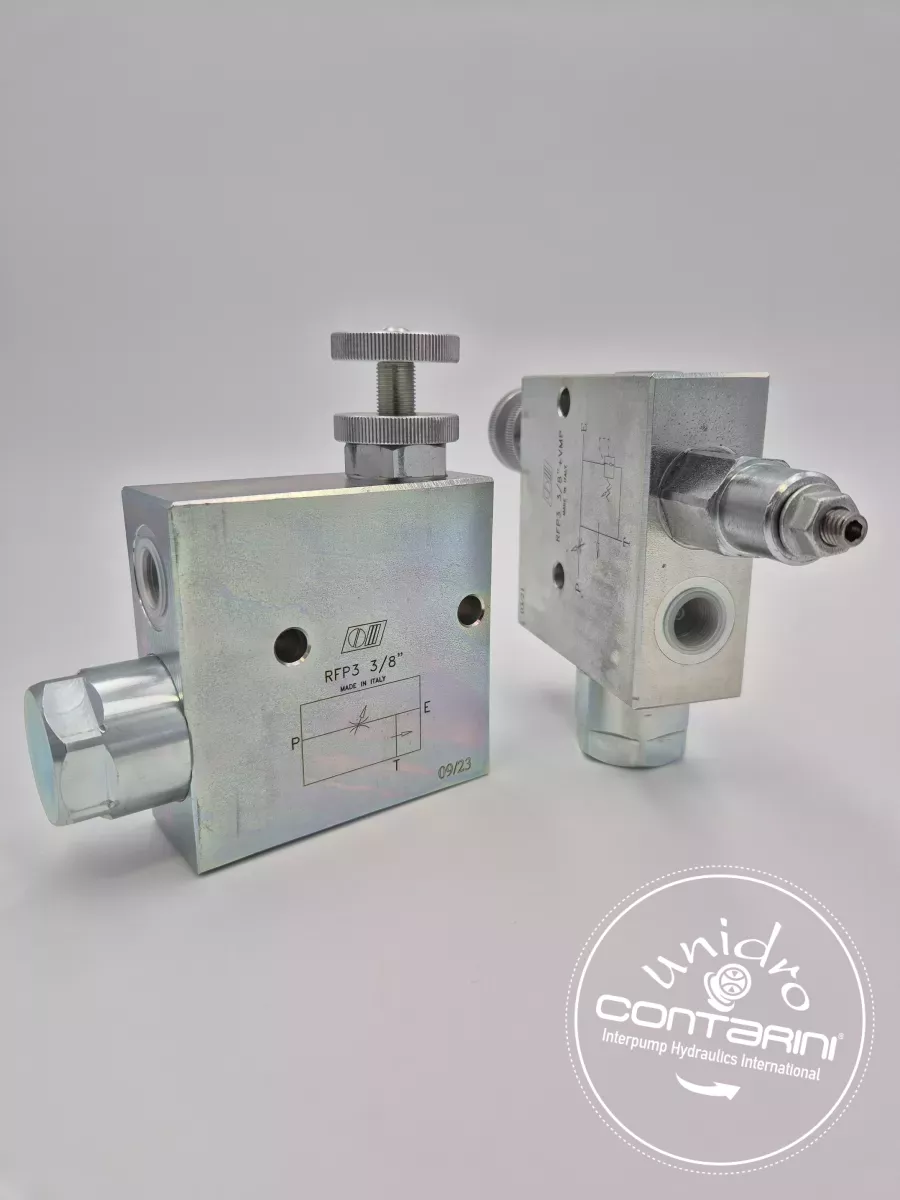 REGUL. DEBIT PRIORITAIRE COMPENSE RFP3 3/8" Qmax:60L/mn. EXEDENT RES.