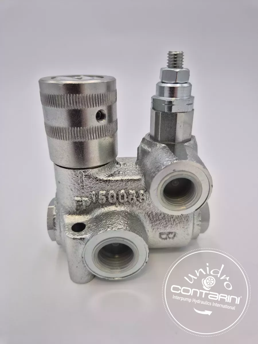 VALVE PRIORITAIRE + LIMITEUR DE PRES. RF 40 PV GU1/2" -