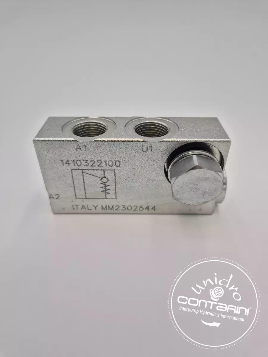 CLAPET ANTI RETOUR PILOTE COMPACT S.E. TYPE VRSE 10 CIL 1/4"