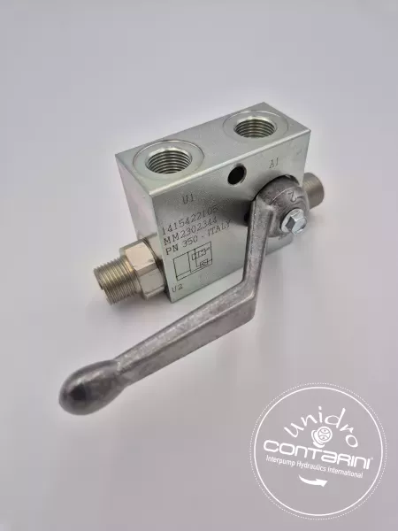 VRPSE DIN RACCORDS MALE DIN FLASQUABLE SUR VÉRIN+BYPASS