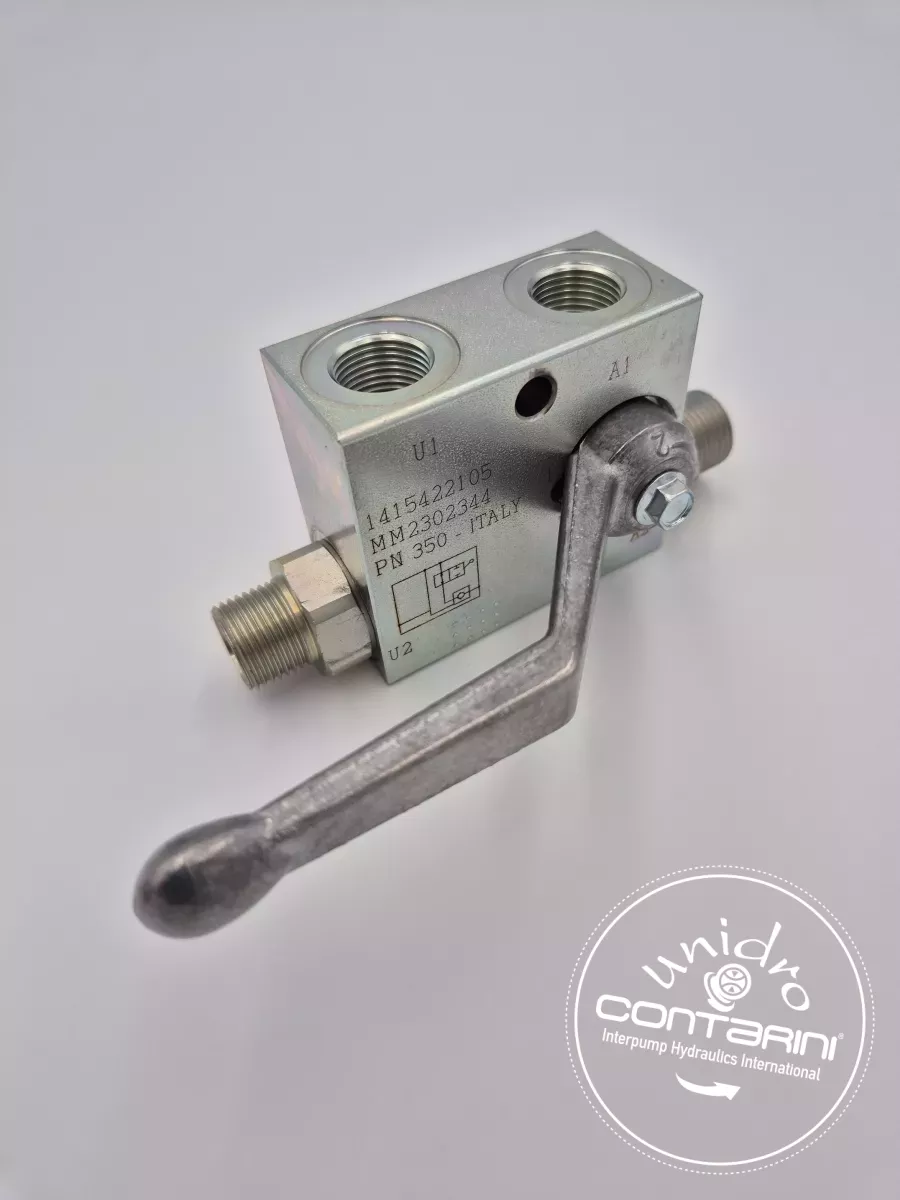 VRPSE DIN RACCORDS MALE DIN FLASQUABLE SUR VÉRIN+BYPASS