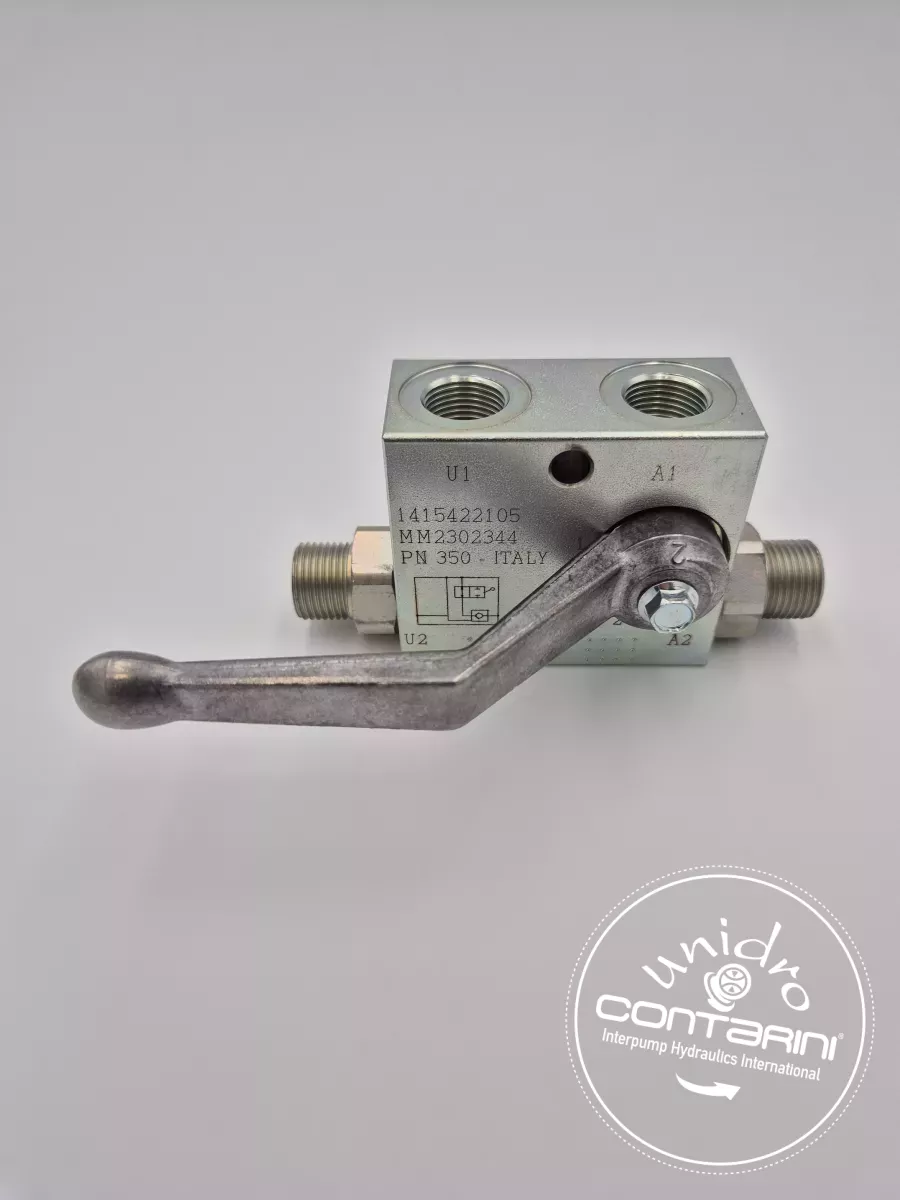 VRPSE DIN RACCORDS MALE DIN FLASQUABLE SUR VÉRIN+BYPASS