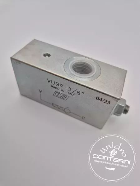 CLAPET PARACHUTE REGLABLE - VUBR 3/8" -REGLAGE EXTERNE