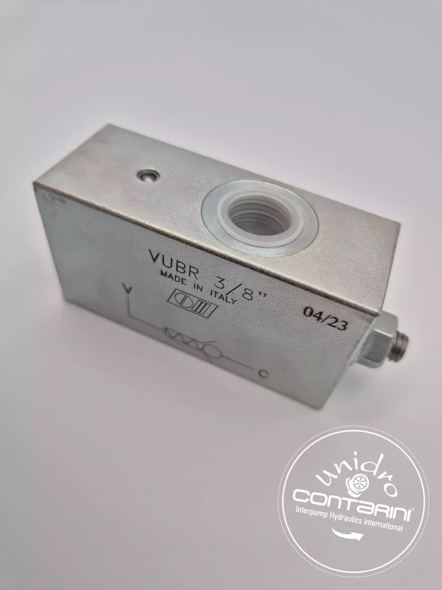 CLAPET PARACHUTE REGLABLE - VUBR 3/8" -REGLAGE EXTERNE