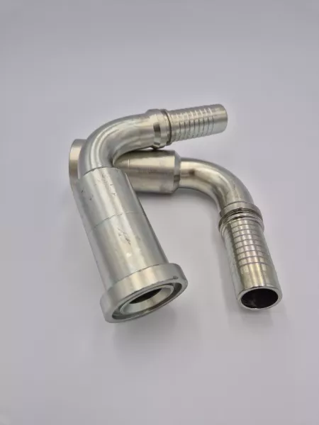 RFS6L-Bride 90° SAE 6000 Prolongée